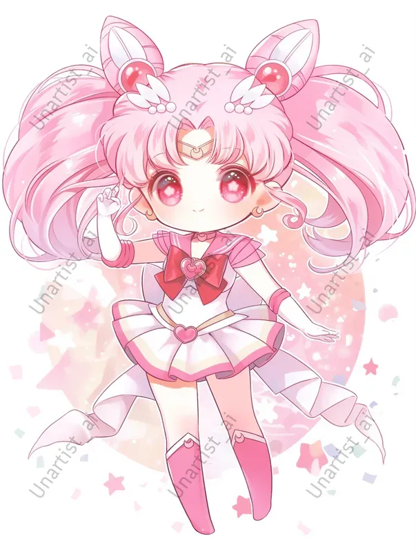 Chibi Kawaii Sailor Moon Characters