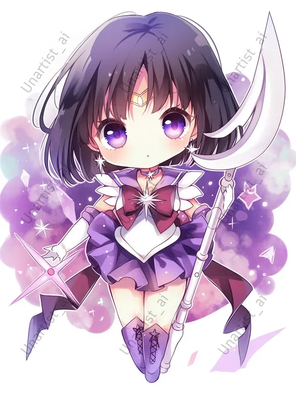 Chibi Kawaii Sailor Moon Characters