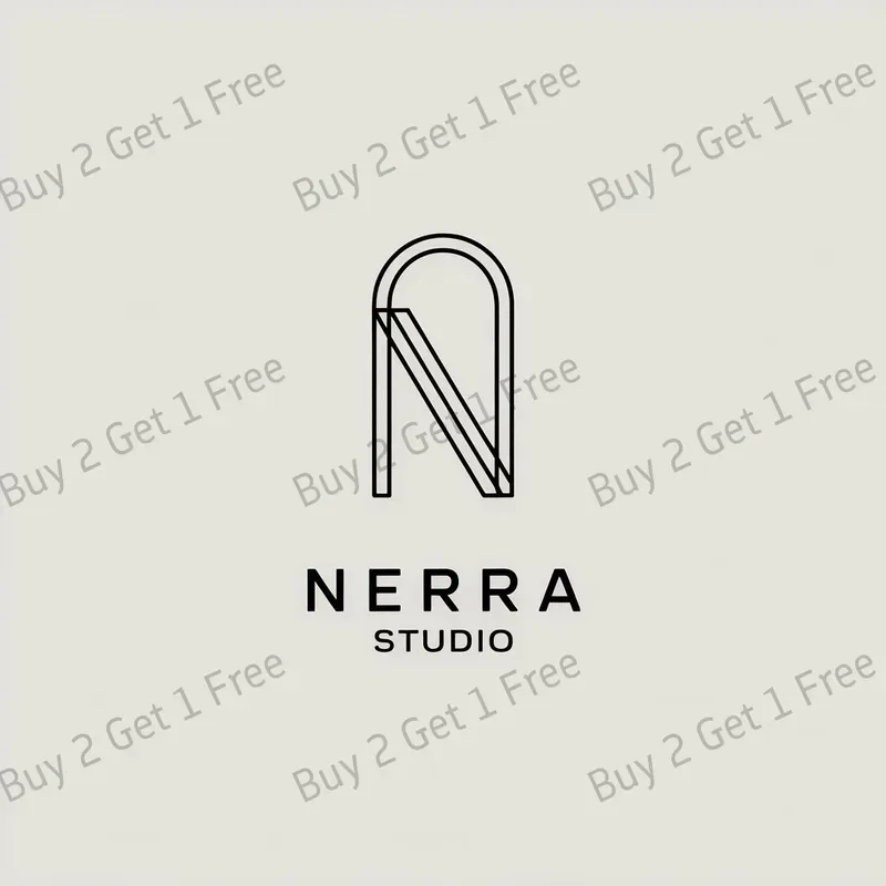 Minimal Geometric Logo Line Art Creators