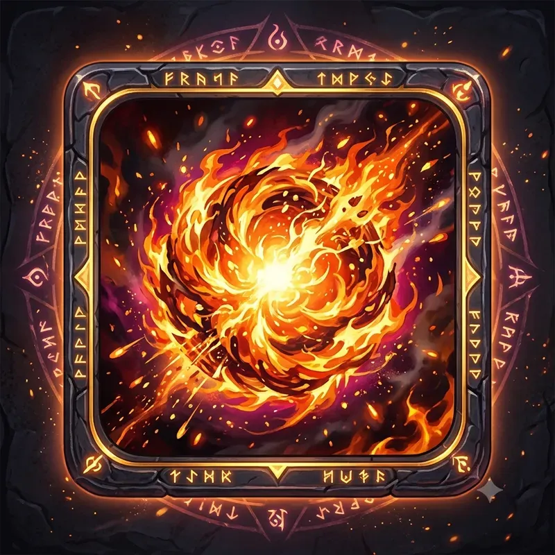 Stylized Fantasy RPG Skill Icons