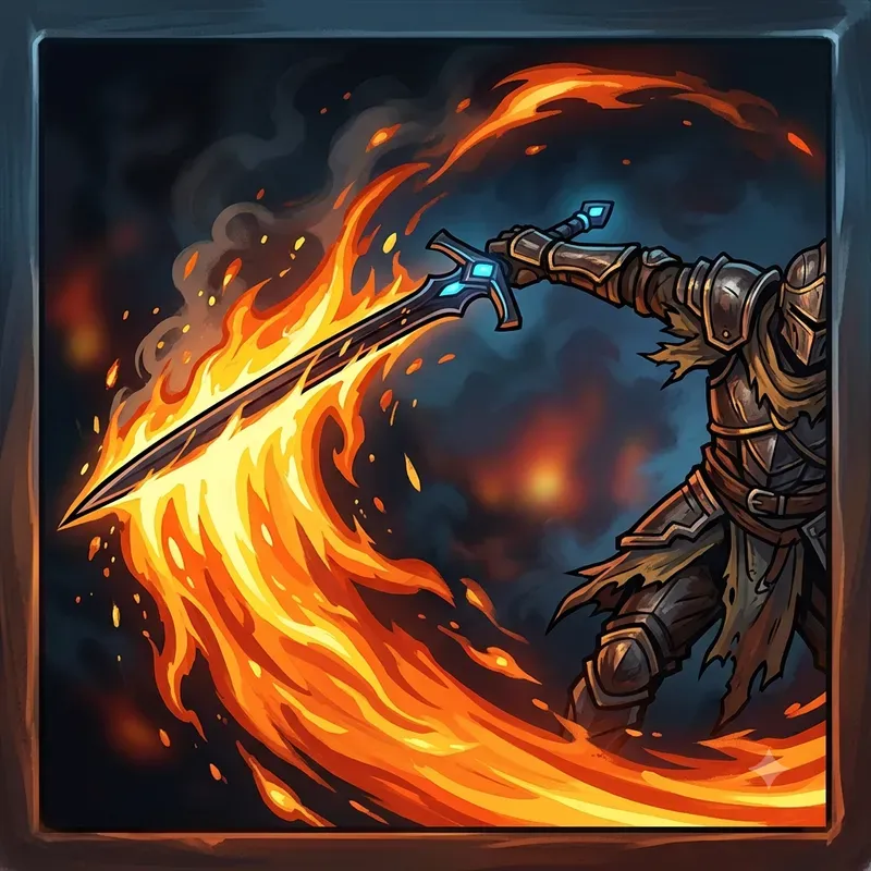 Stylized Fantasy RPG Skill Icons