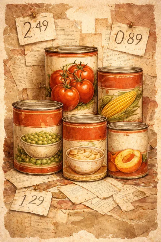 Vintage Grocery Mixed Media Junk Journals