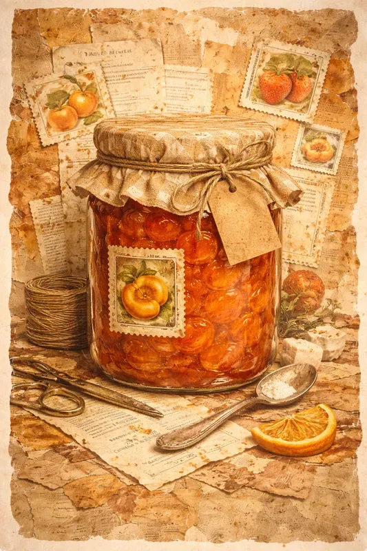 Vintage Grocery Mixed Media Junk Journals