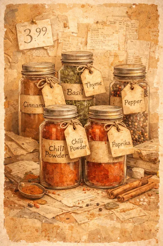 Vintage Grocery Mixed Media Junk Journals