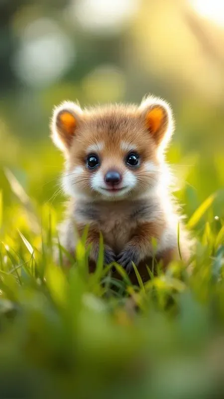 Ultra Realistic Cute Baby Animal Photos