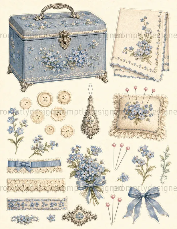 Romantic Sewing Assets