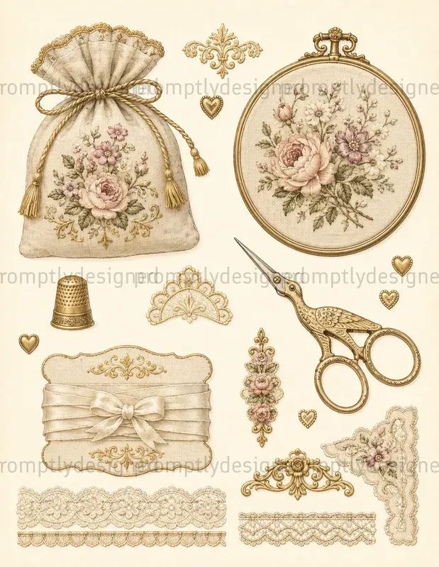 Romantic Sewing Assets