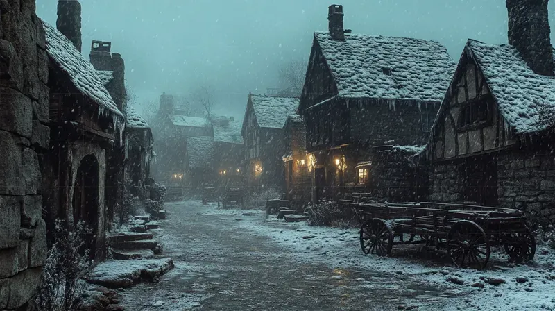 70s 80s Dark Fantasy Film Landscapes