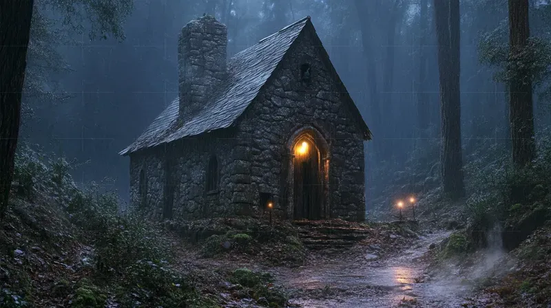 70s 80s Dark Fantasy Film Landscapes