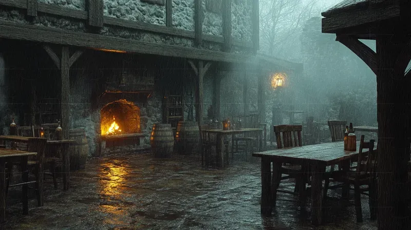70s 80s Dark Fantasy Film Landscapes