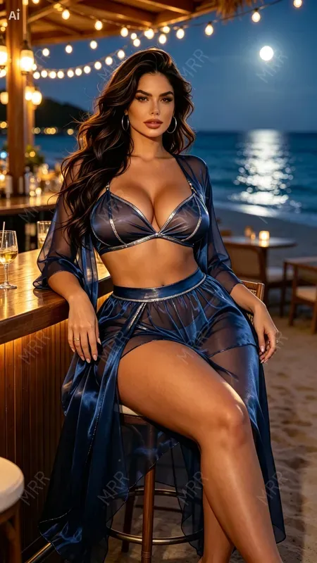 Luxury Cinematic Beach Tropical Fashion