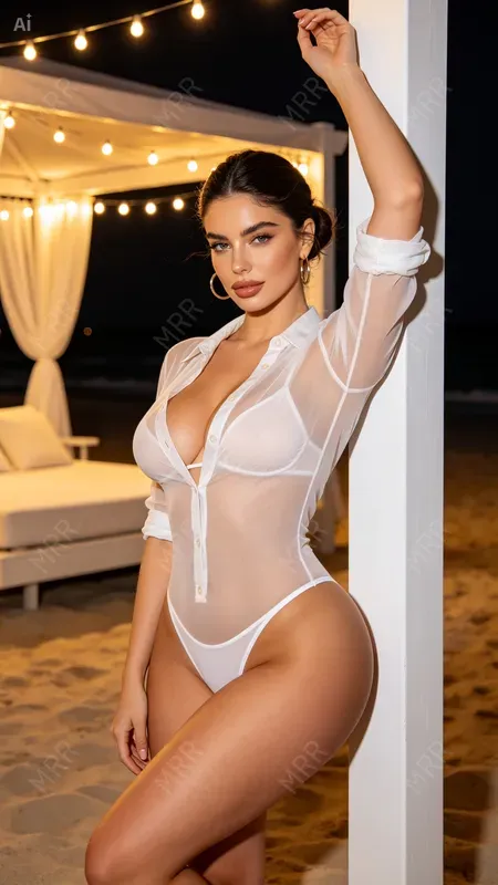 Luxury Cinematic Beach Tropical Fashion