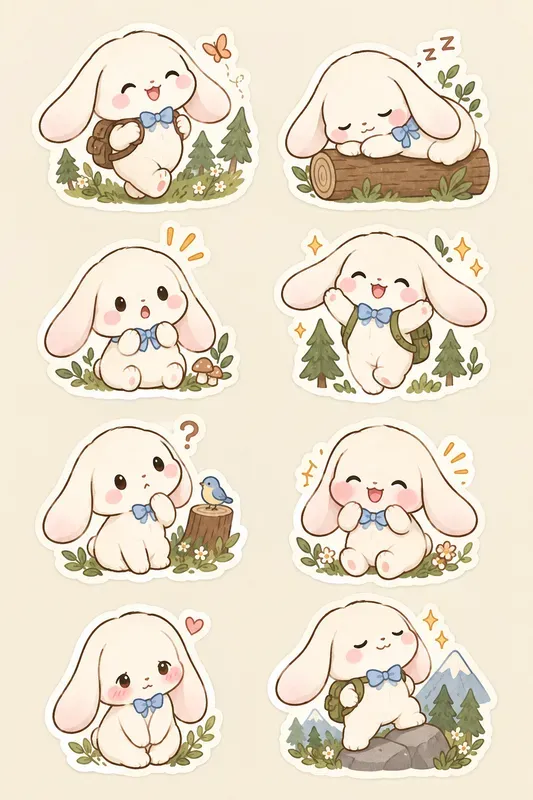 Premium Character Sticker Sheets