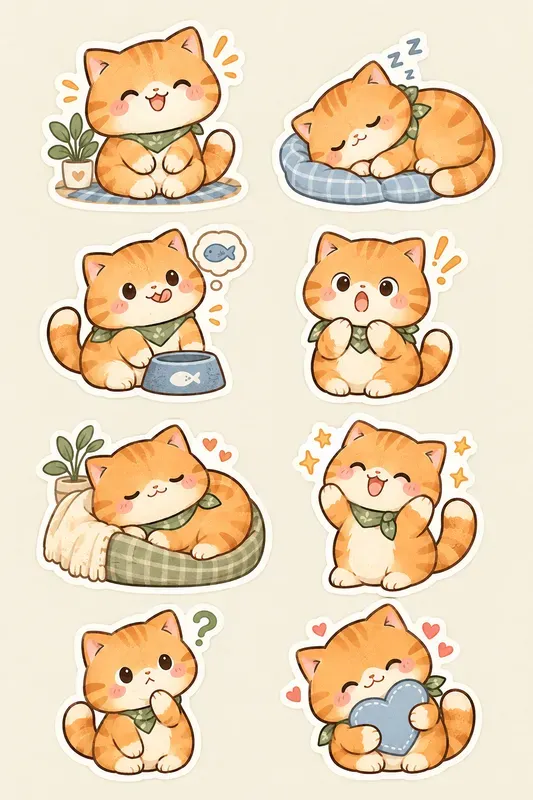 Premium Character Sticker Sheets