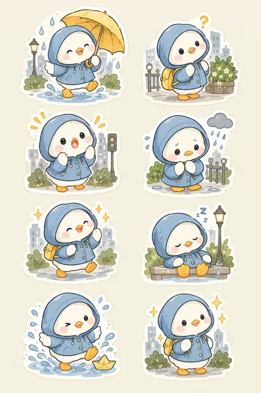 Premium Character Sticker Sheets