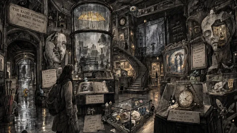Surreal Museums Of Memories Doodle Art