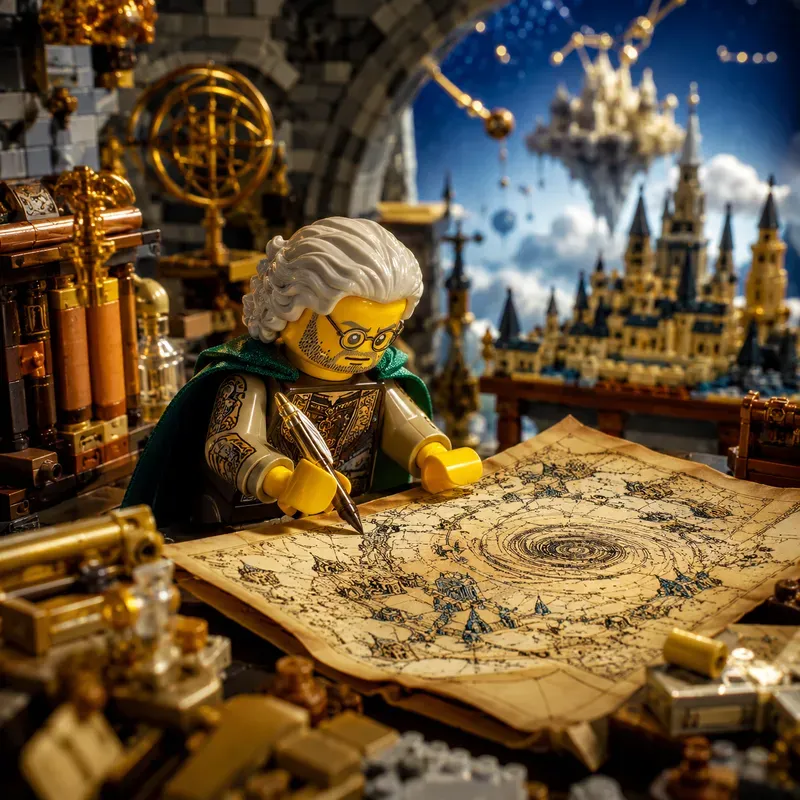 Surreal Lego Legends Beyond Reality Art