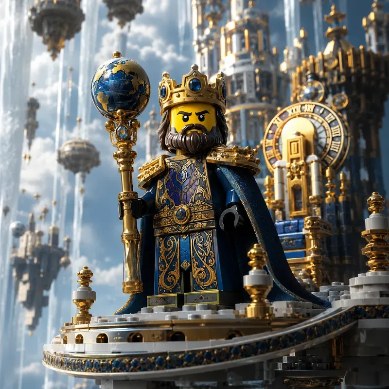 Surreal Lego Legends Beyond Reality Art