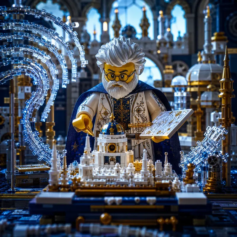 Surreal Lego Legends Beyond Reality Art