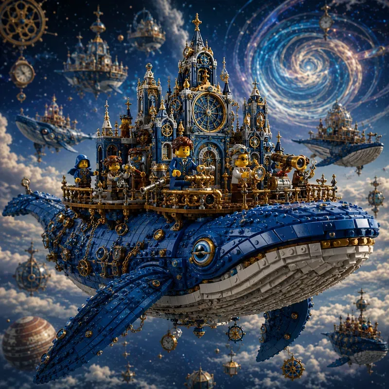 Surreal Lego Legends Beyond Reality Art