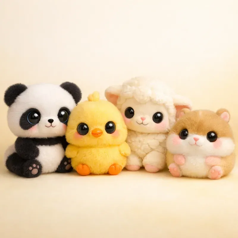 Ultra Cute Soft Plush 3D Friends Groups