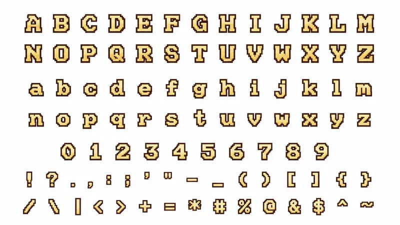 8bit Pixel Font Generator