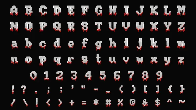 8bit Pixel Font Generator
