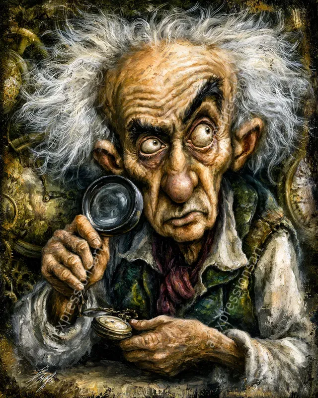 Victorian Dickensian Caricature Portraits