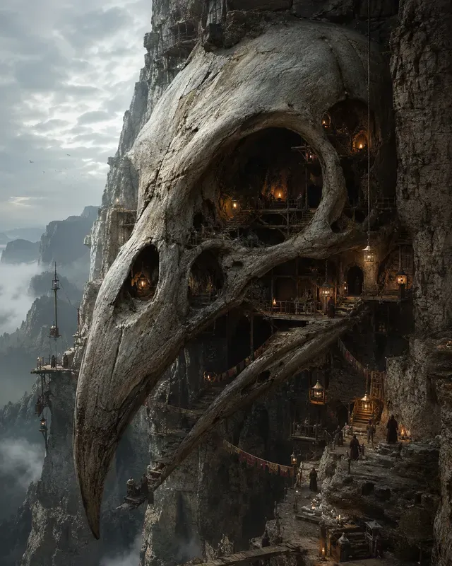 Inhabited Anatomy Worlds
