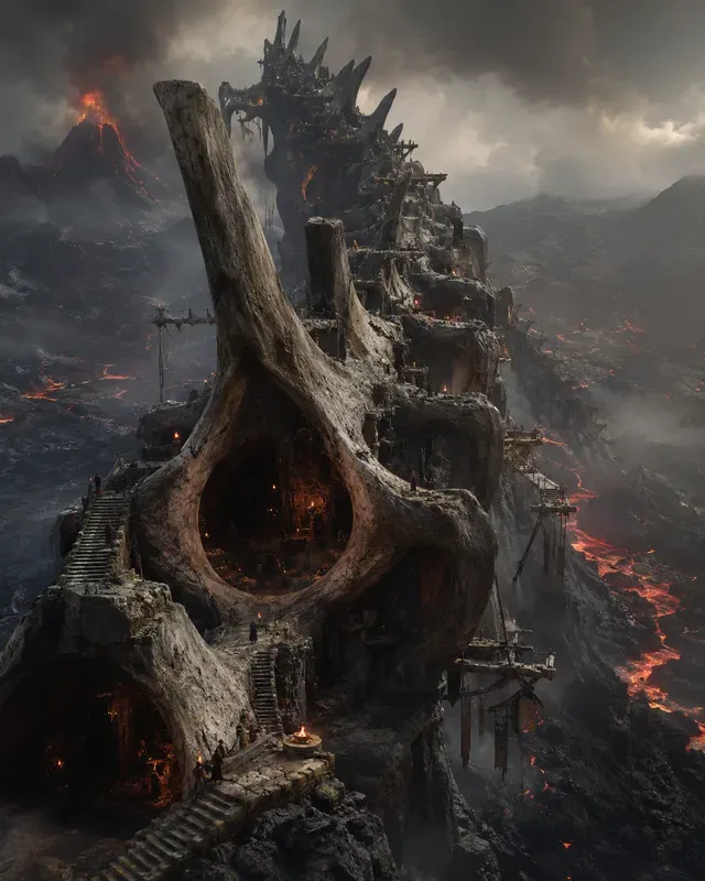 Inhabited Anatomy Worlds