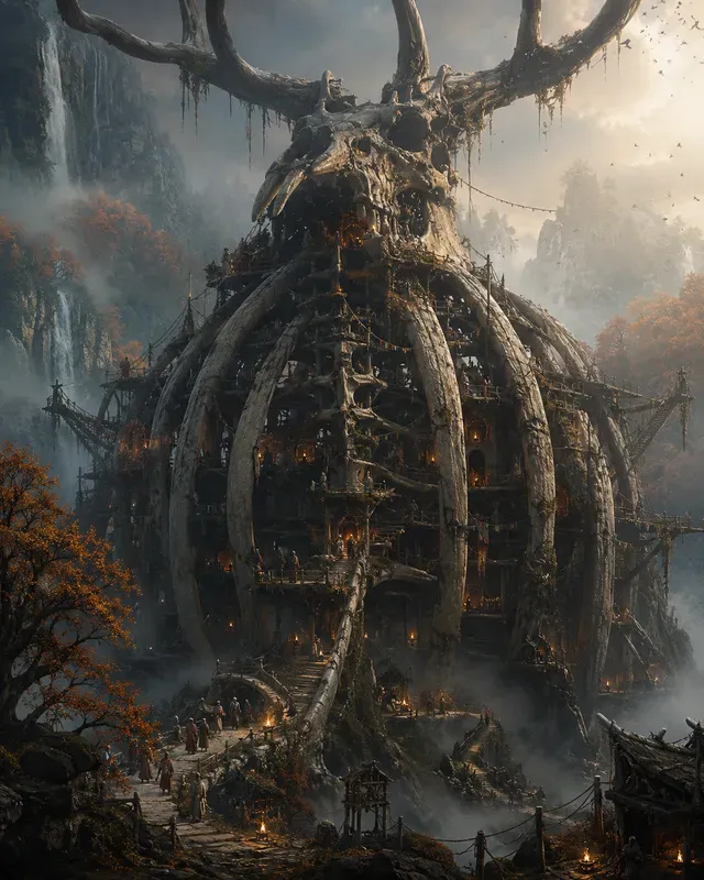 Inhabited Anatomy Worlds