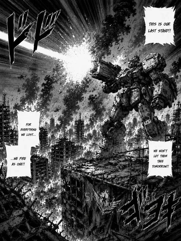Cinematic 4K Manga Panels