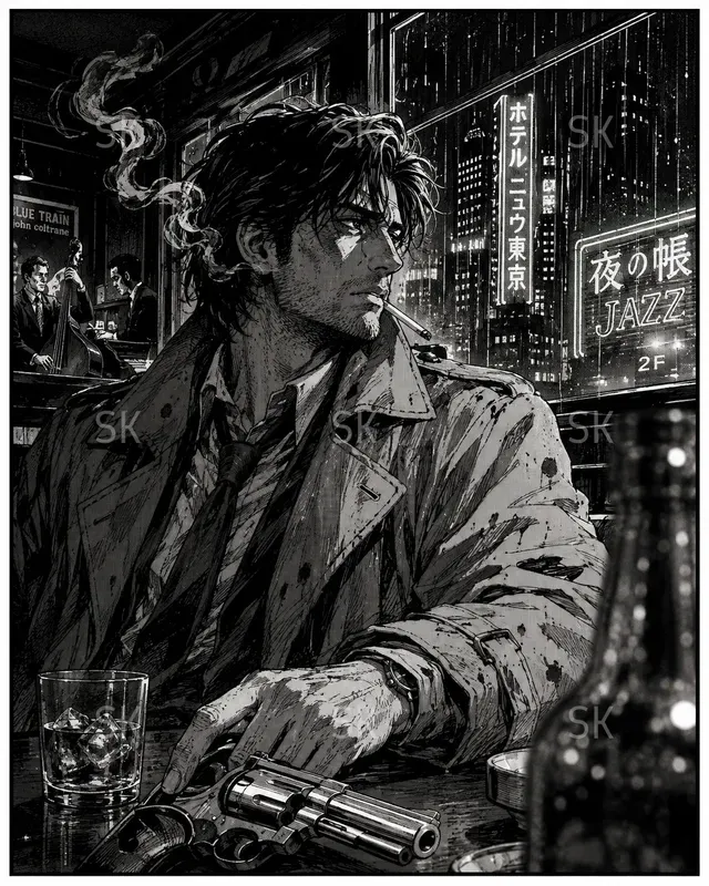 Cinematic 4K Manga Panels