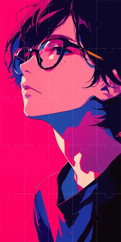 Stylized Bold Anime Portraits