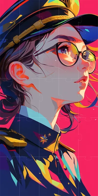 Stylized Bold Anime Portraits