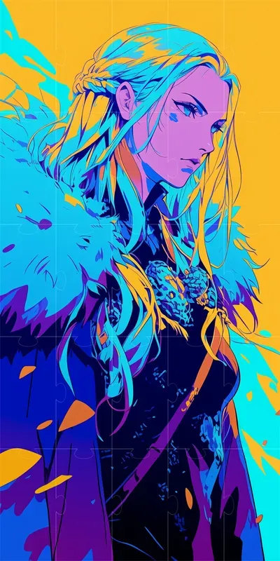Stylized Bold Anime Portraits