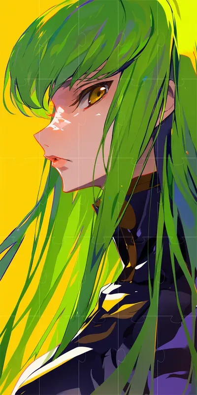 Stylized Bold Anime Portraits