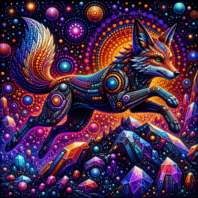Psychedelic Dot Art Creators