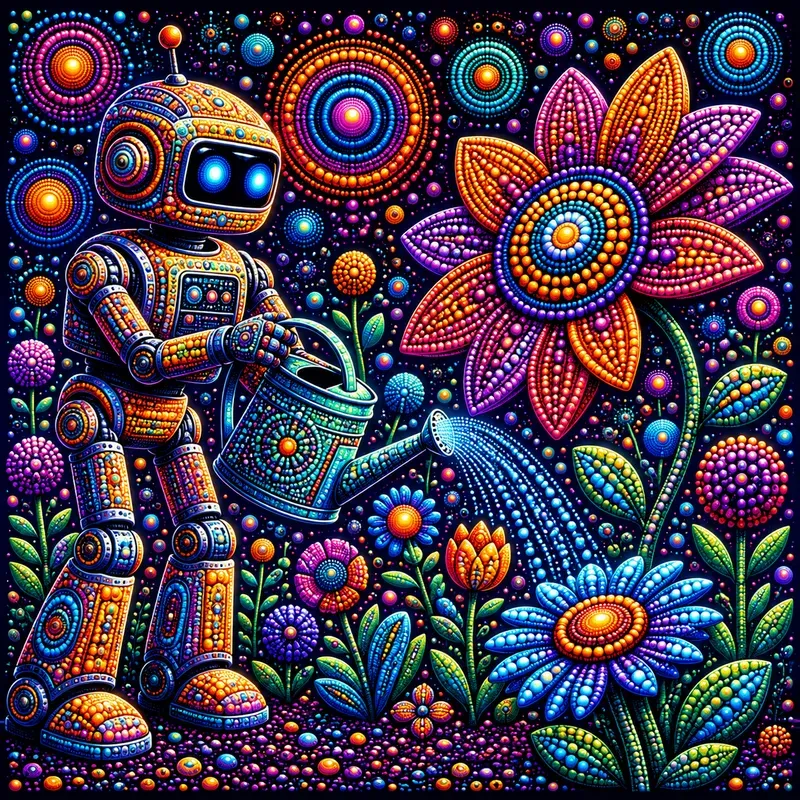 Psychedelic Dot Art Creators