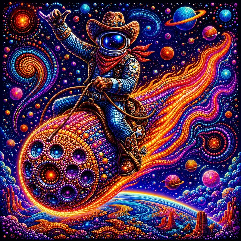 Psychedelic Dot Art Creators