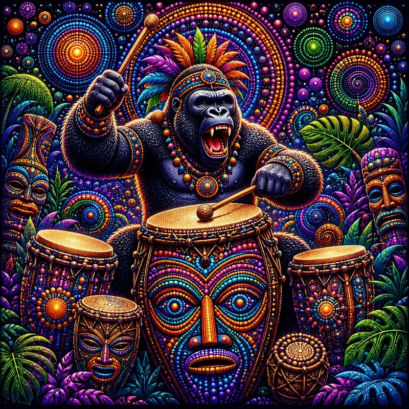 Psychedelic Dot Art Creators