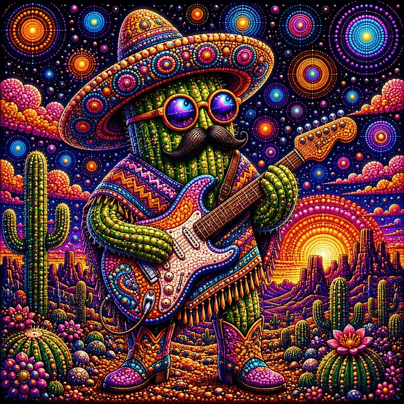 Psychedelic Dot Art Creators