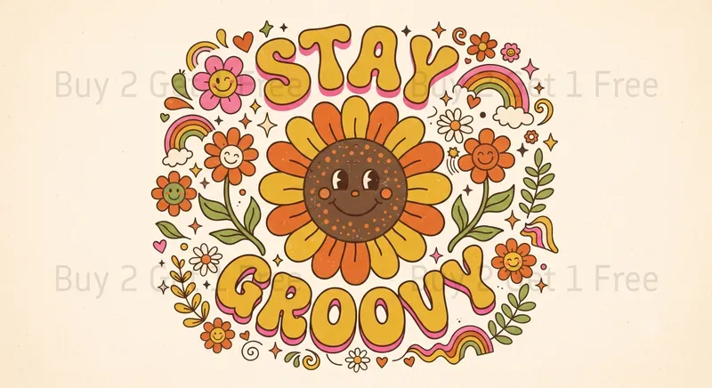 Groovy Retro Type Bundles