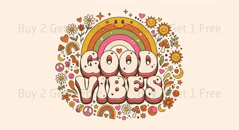 Groovy Retro Type Bundles