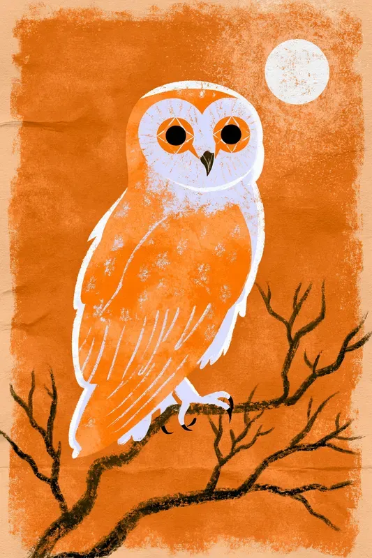 Autumn Folk Illustrations