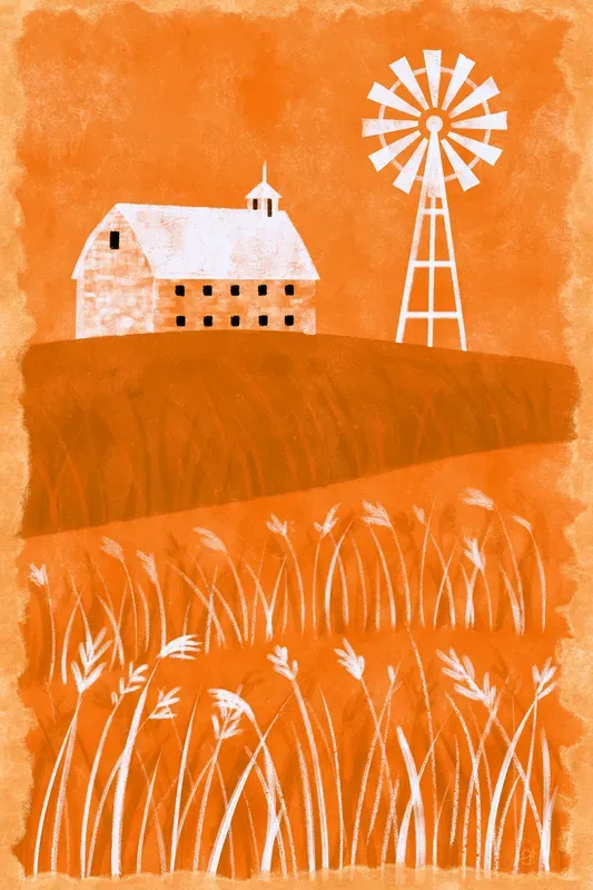 Autumn Folk Illustrations