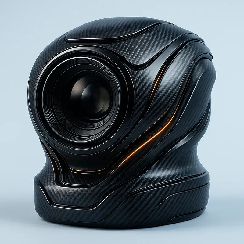 Futuristic Carbon Fiber Objects