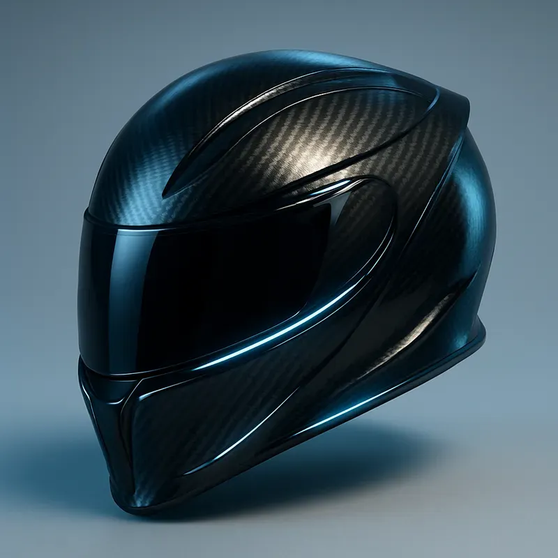 Futuristic Carbon Fiber Objects