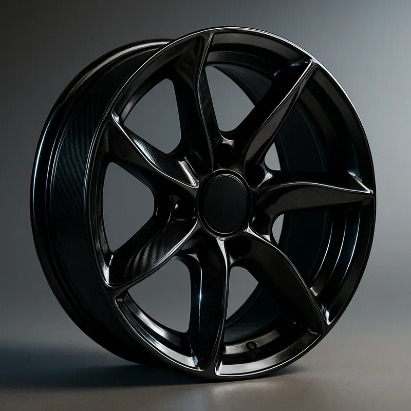 Futuristic Carbon Fiber Objects