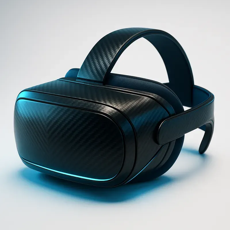 Futuristic Carbon Fiber Objects